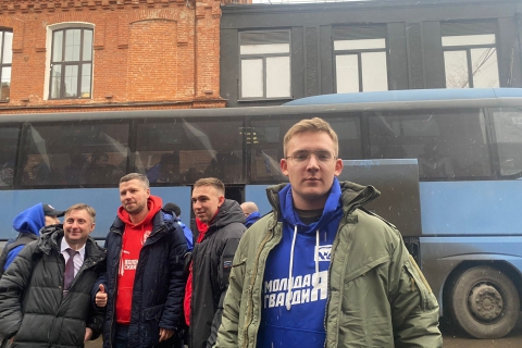 Дмитрий Пантелeев стал участником гуманитарной миссии в Мариуполе
